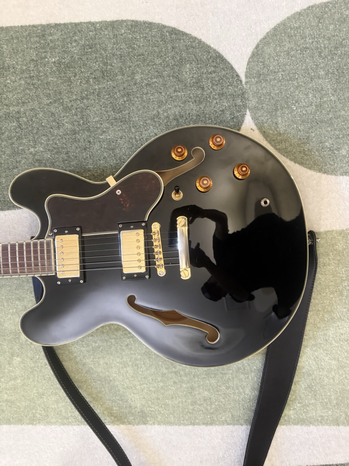 Listing Title 1999 Epiphone Sheraton II – Made in Korea – Fender Employee Owned