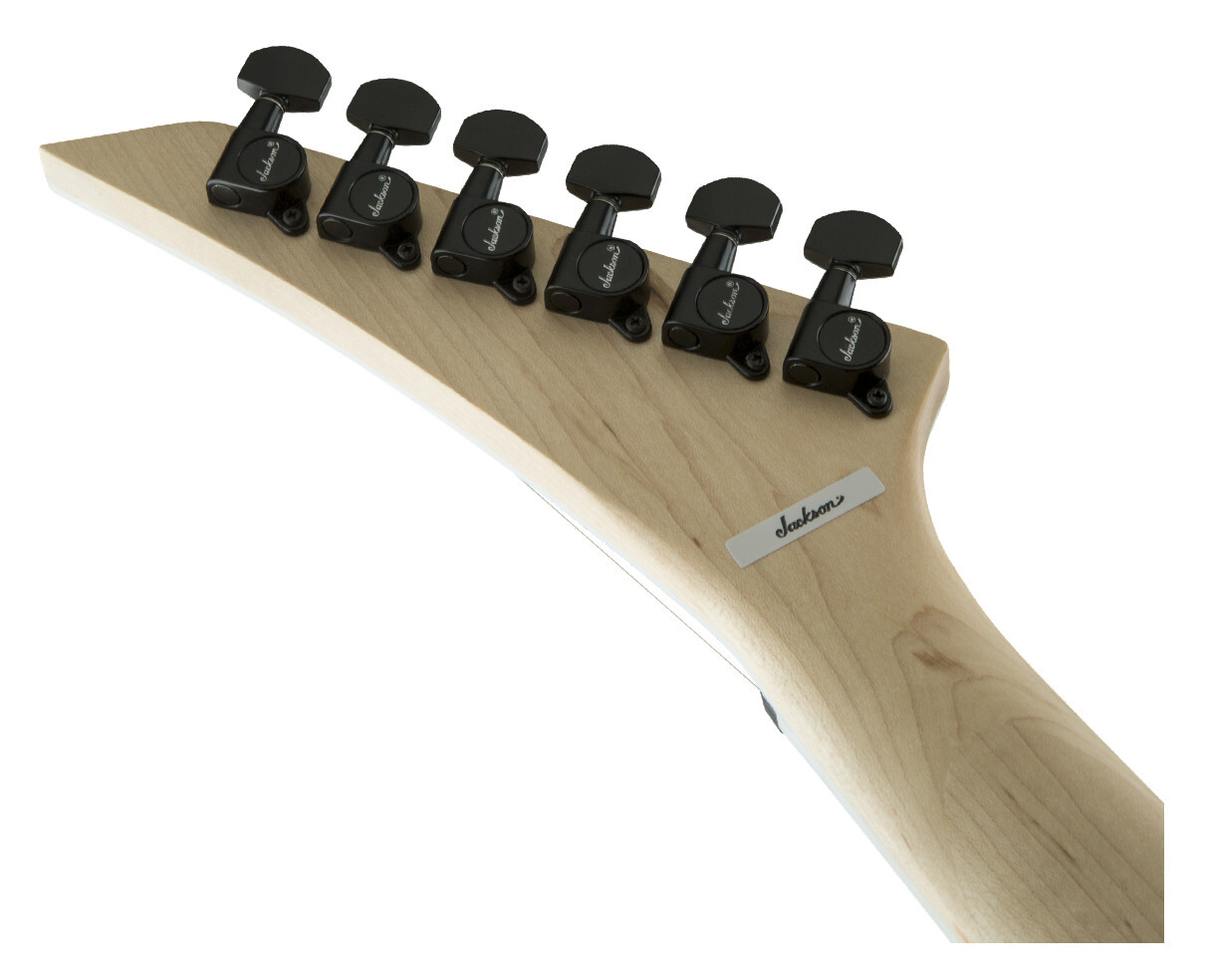 Jackson JS Series JS32T Rhoads Electric Guitar – White w/ Black Bevels