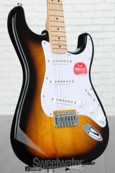 Squier Sonic Stratocaster Electric Guitar – 2-color Sunburst