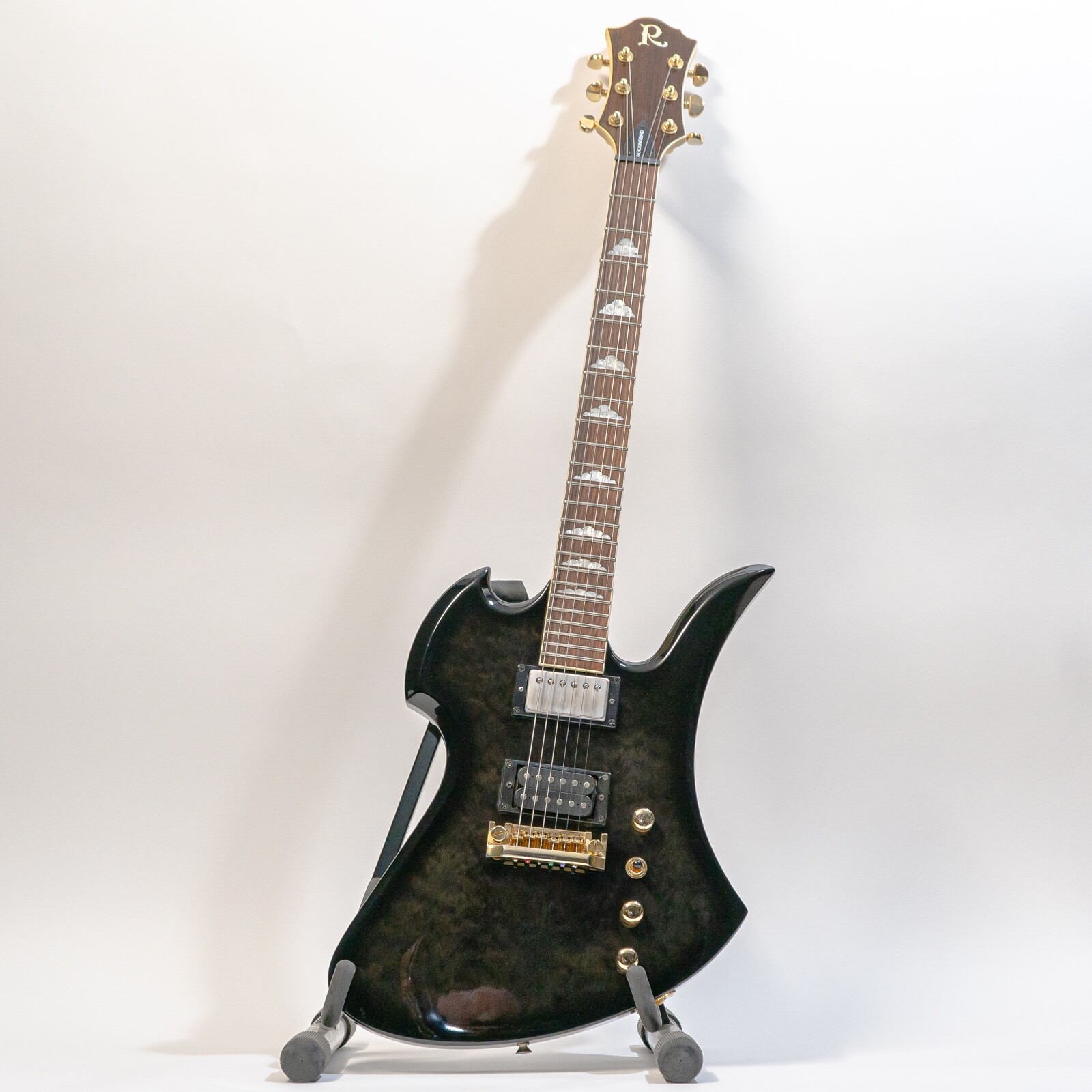 2011 BC Rich Mockingbird Electric Guitar with Gigbag – Transparent Black