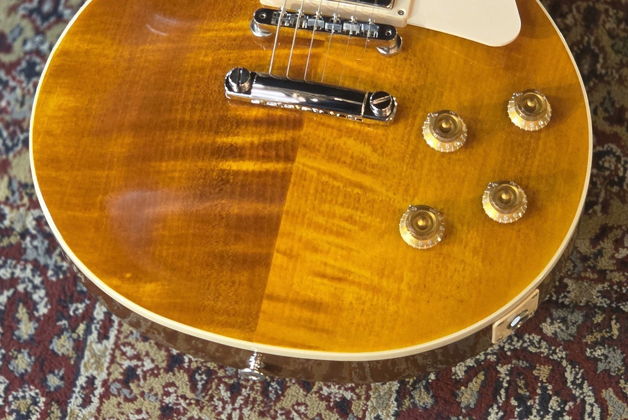 Gibson C.C.Series Les Paul Standard ’50s Figured Top Honey Amber #212060074 4.28