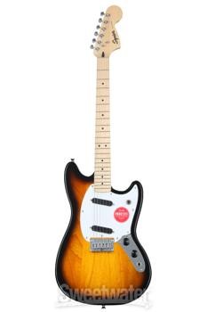 Squier Sonic Mustang Solidbody Electric Guitar – 2-color Sunburst