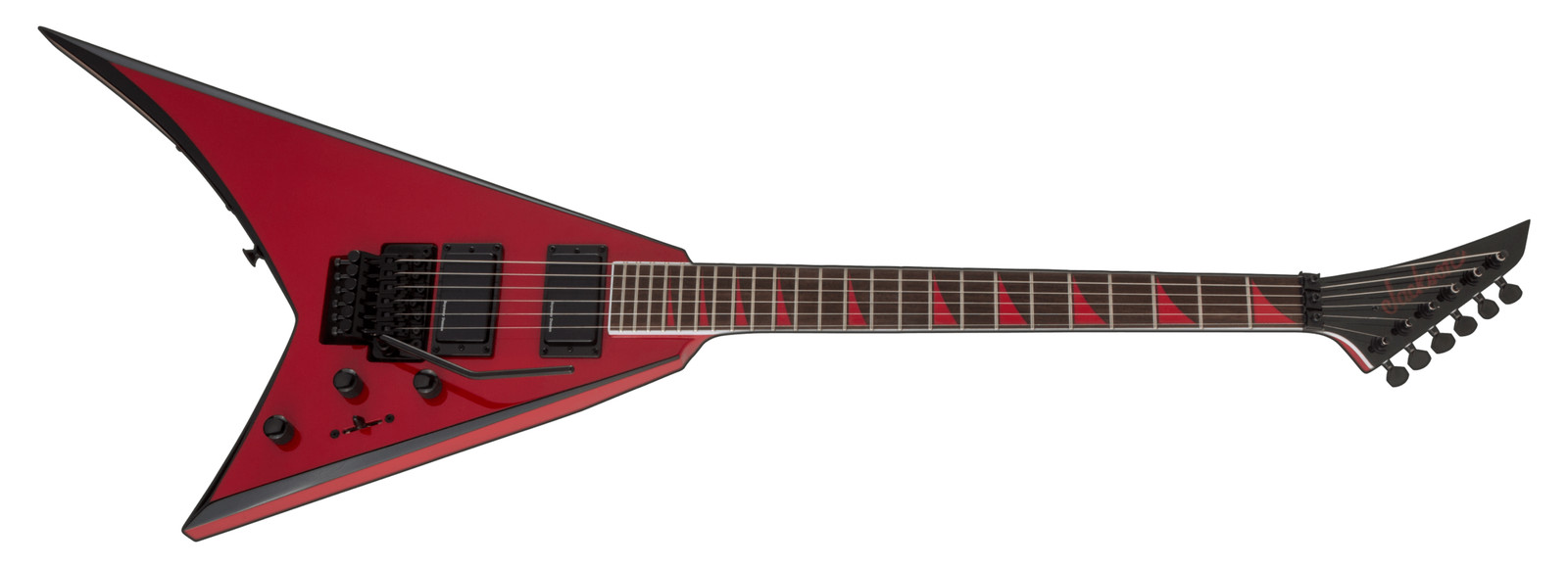 Jackson X Series Rhoads RRX24 Laurel Fingerboard Red with Black Bevels 291640454