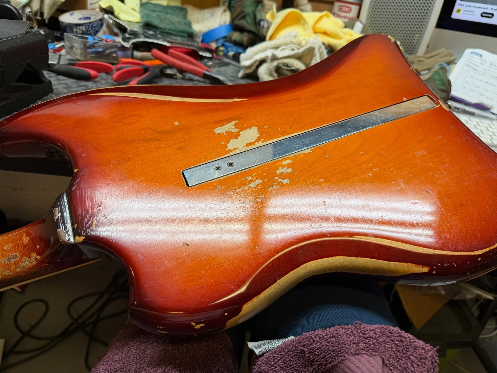 Vintage 1964 Guild S-200 Thunderbird Electric Guitar w/ VIDEO