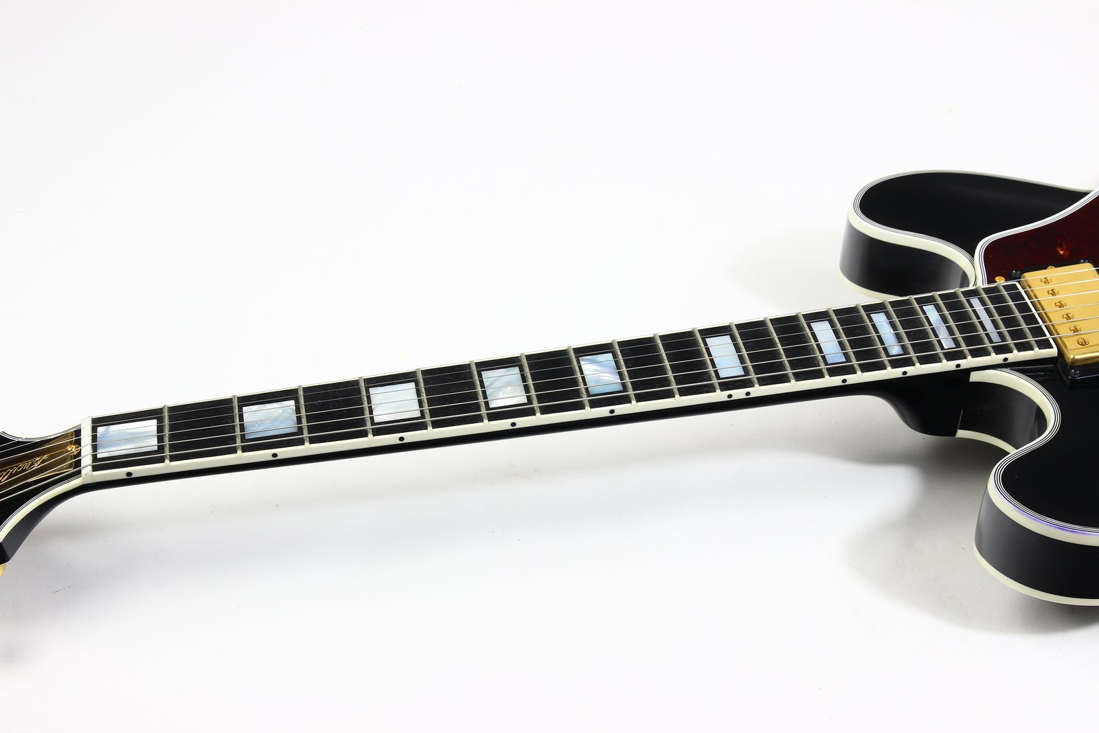 2011 Gibson Custom BB King Lucille Black | Ornate Crown Headstock Inlay ES 355