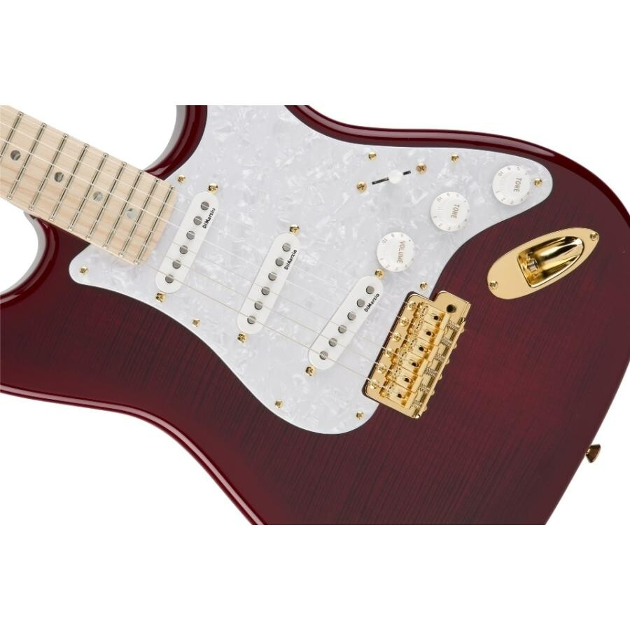 Fender Made in Japan Exclusive Richie Kotzen Stratocaster Transparent Red Burst