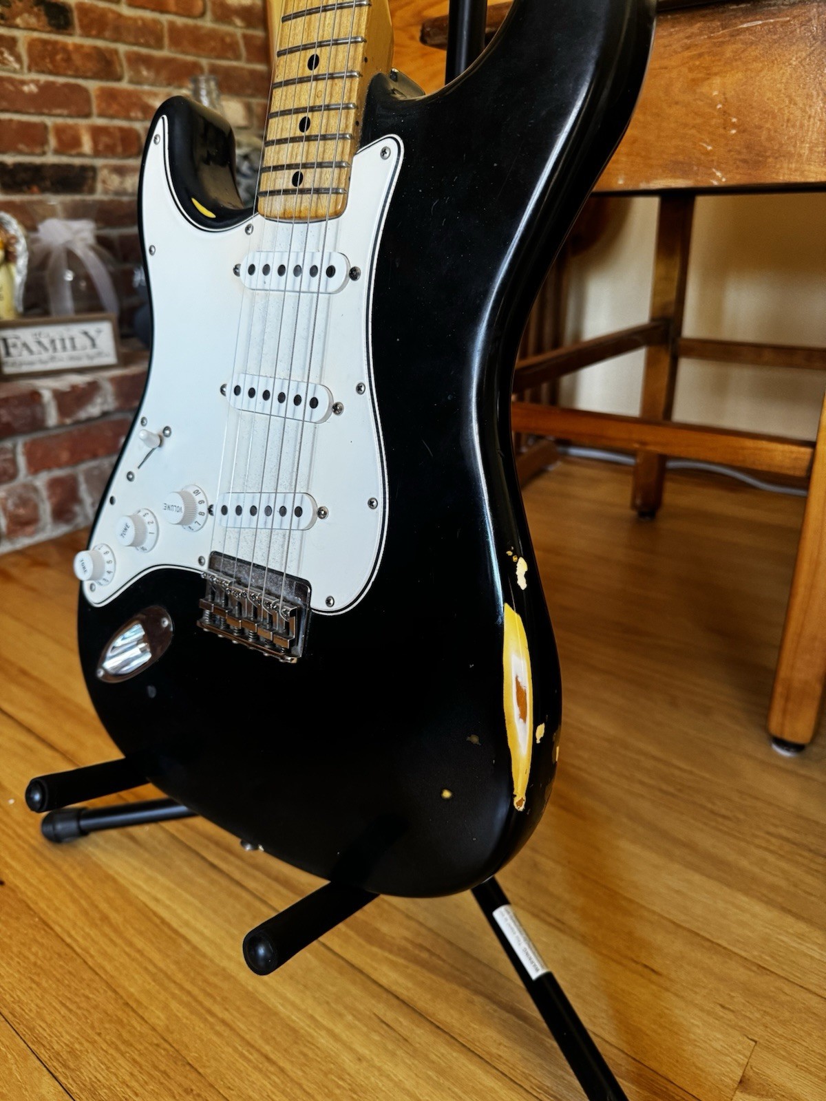 1977-78 Fender Stratocaster Hardtail Left Handed