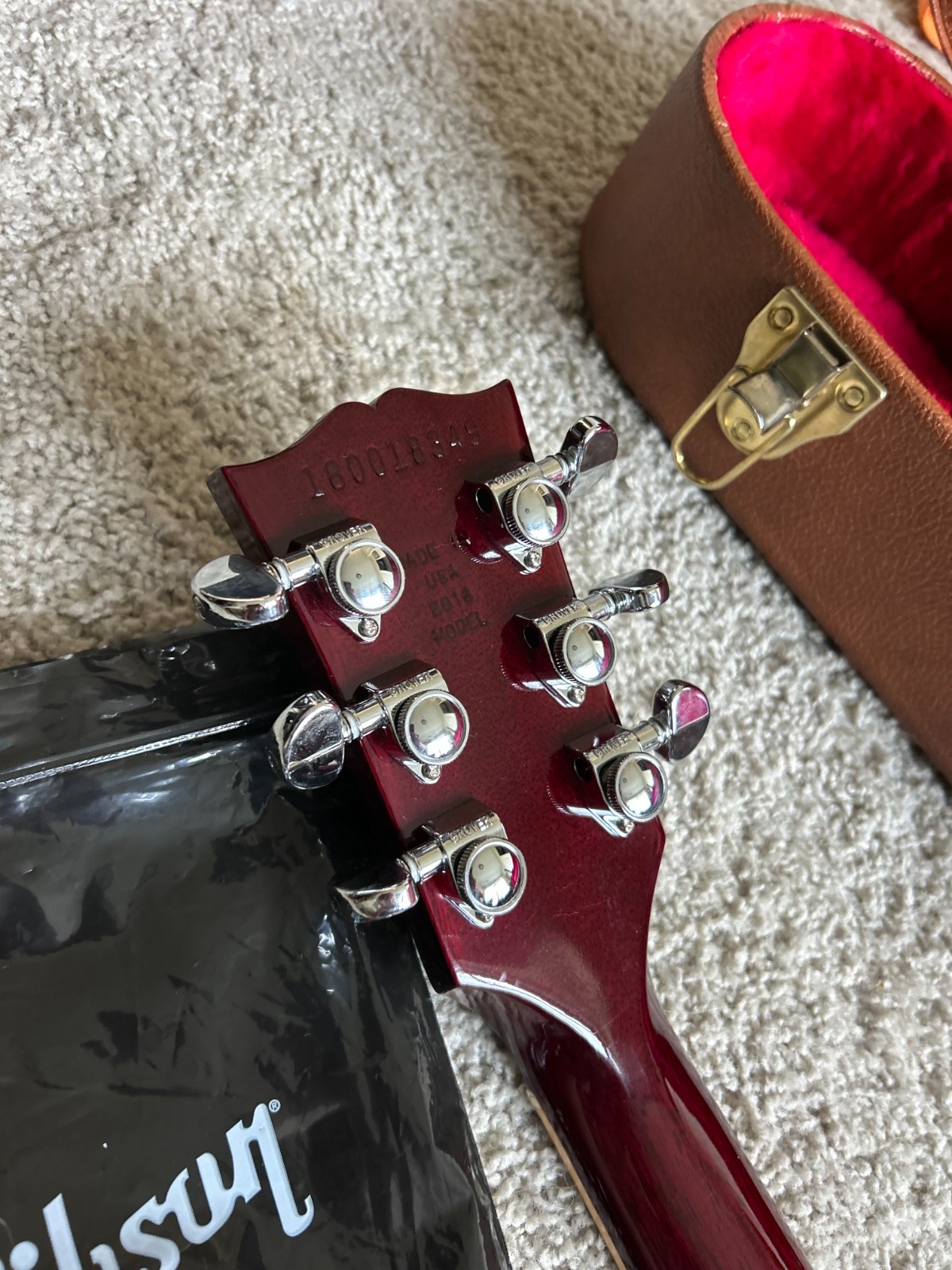 Gibson Les Paul Standard AAA Flame Maple Top 2018 – Blood Orange Burst