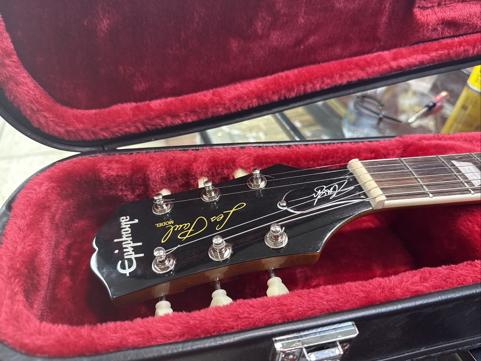 2021 Epiphone Slash Les Paul Gold Top original Hard Case￼