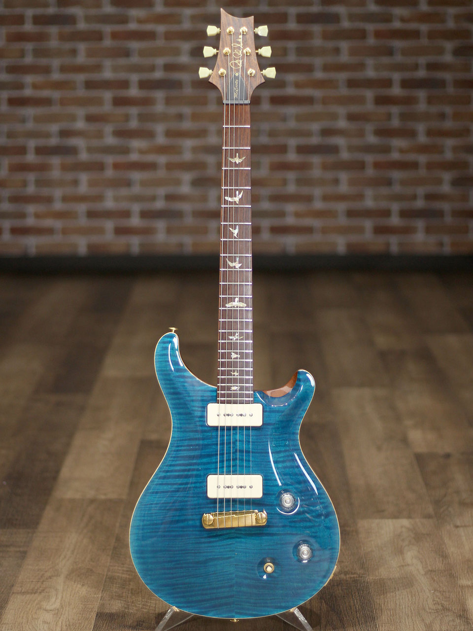 Paul Reed SmithPRS McCarty Soapbar 10Top Rosewood Neck Blue Matteo Guitar Elec