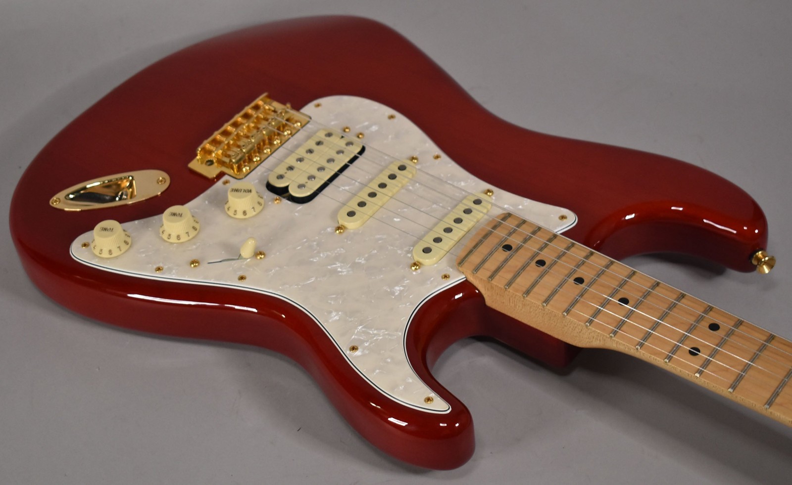 2021 Fender Tash Sultana Stratocaster | Transparent Cherry Finish W/Gig Bag