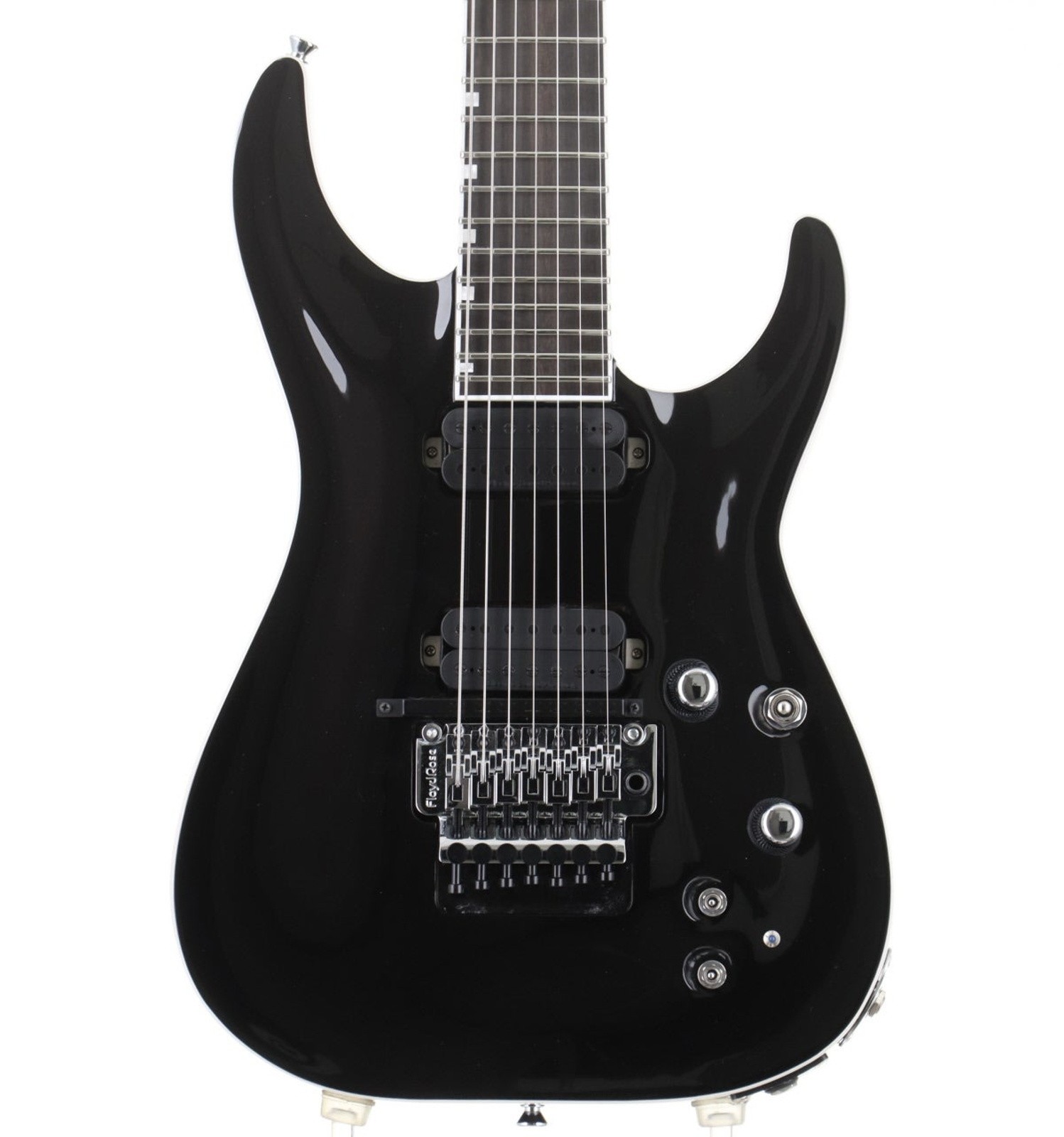 Edwards E-HORIZON-7-GK FR Black Used Alder Body Ebony FB 7-String w/Soft Case