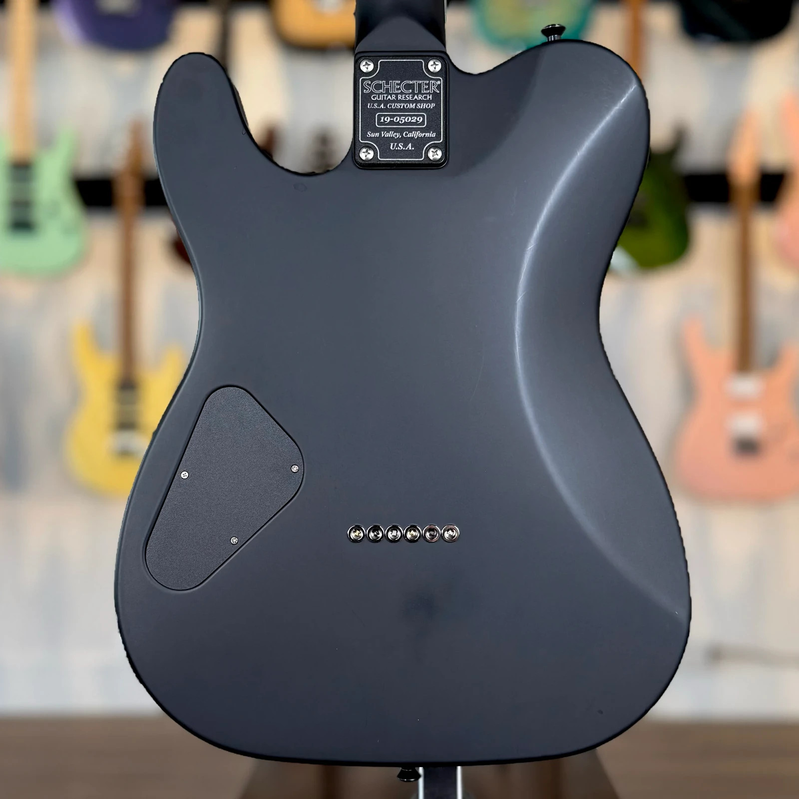 Schecter USA Masterworks PT – Cracked Mirror (1 of 1) – Custom Shop Telecaster
