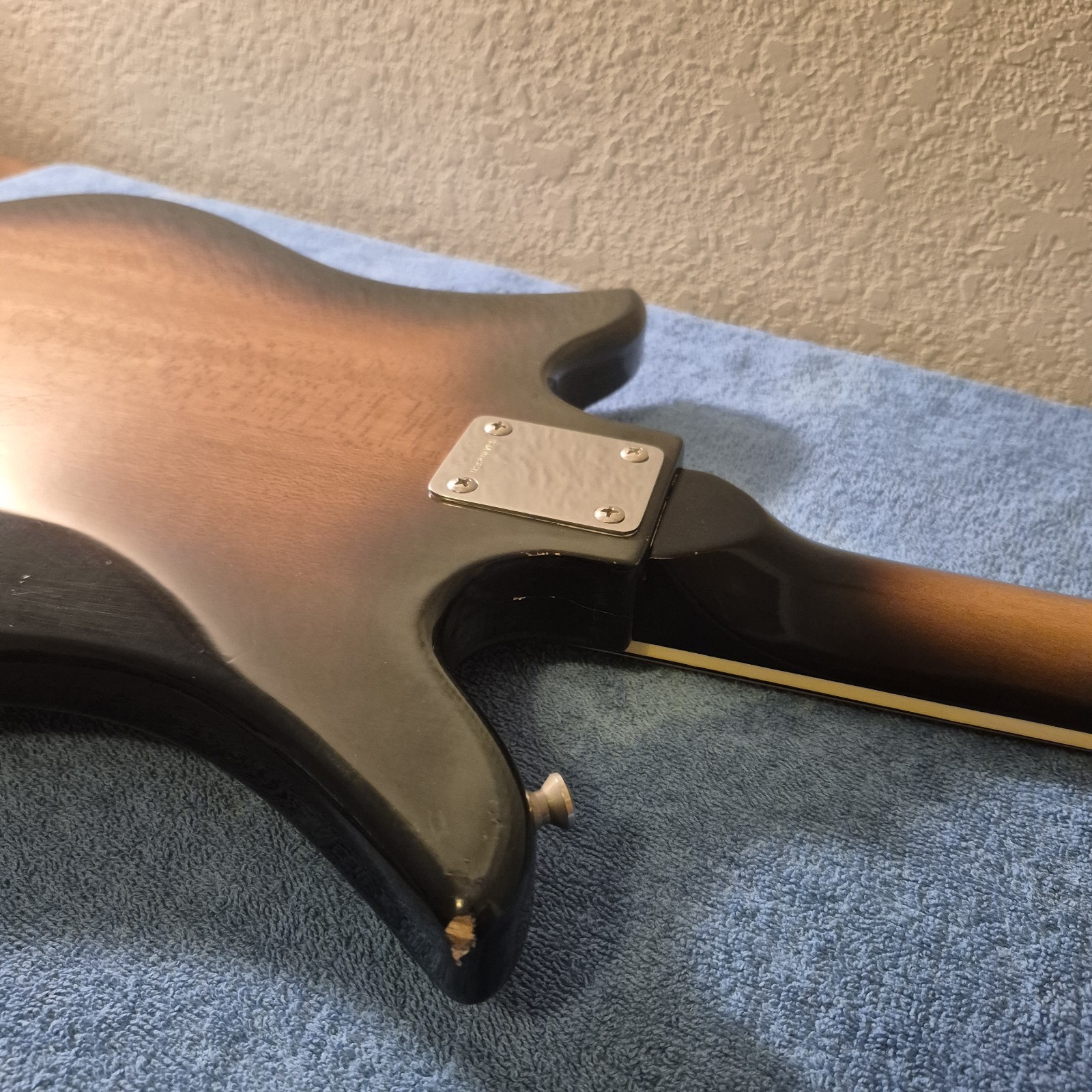 Vintage Teisco Decca Electric Guitar Mid 60’s Made In Japan Tulip Model DMI 201
