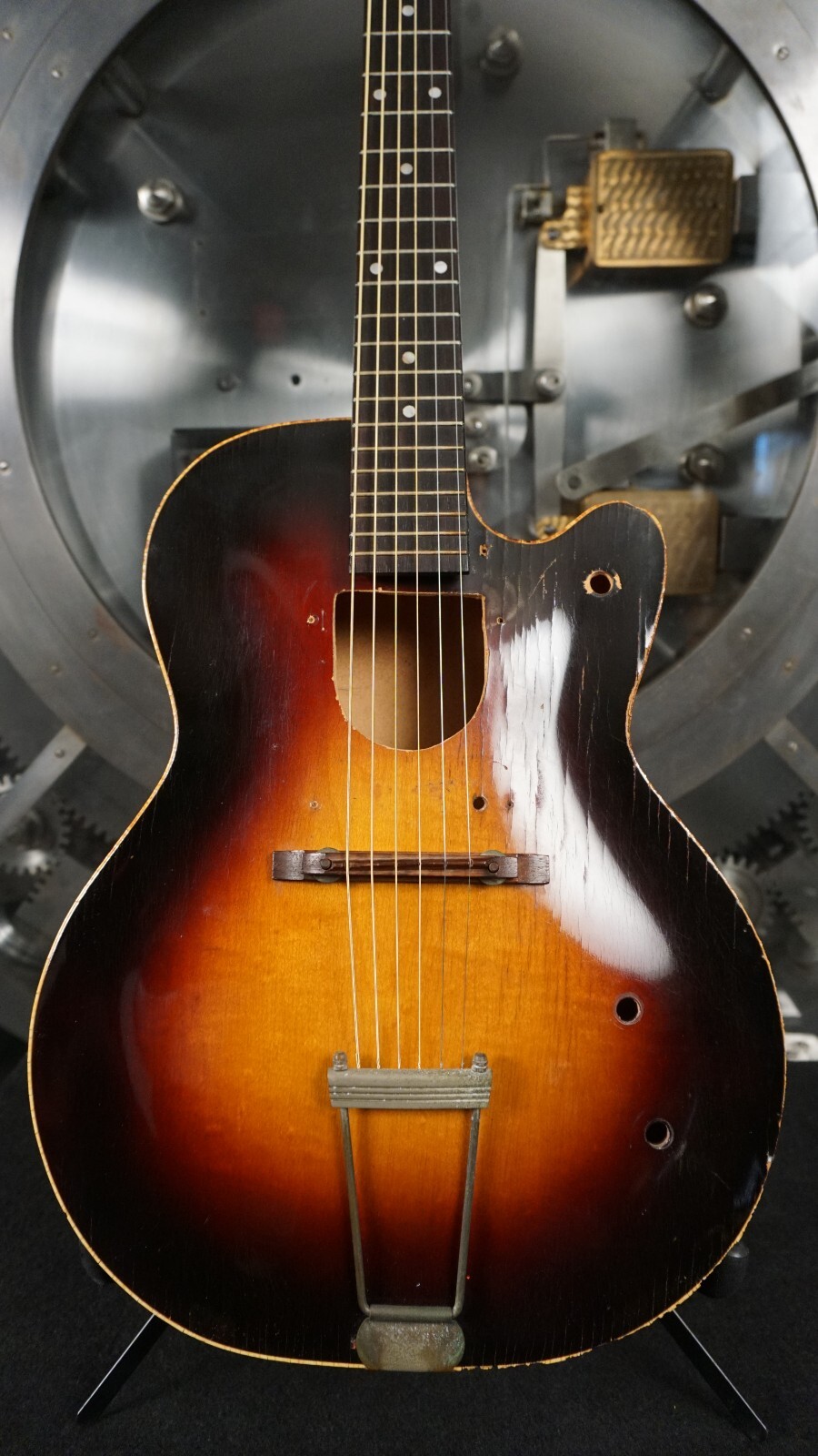 Stewart Oriphonic by United Code Late 50s – Tobacco Burst 23″ Scale Archtop