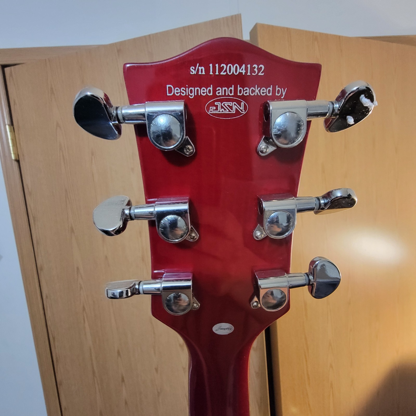 Firefly DOUBLE CUTAWAY-THINK LES PAUL SPECIAL-P-90s RED