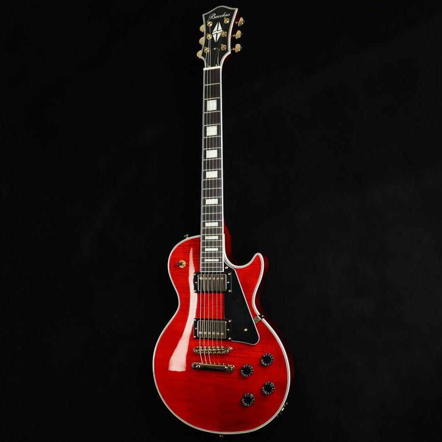 Bacchus DUKE-CTM-FM ST-RED Les Paul type electric guitar with gig bag