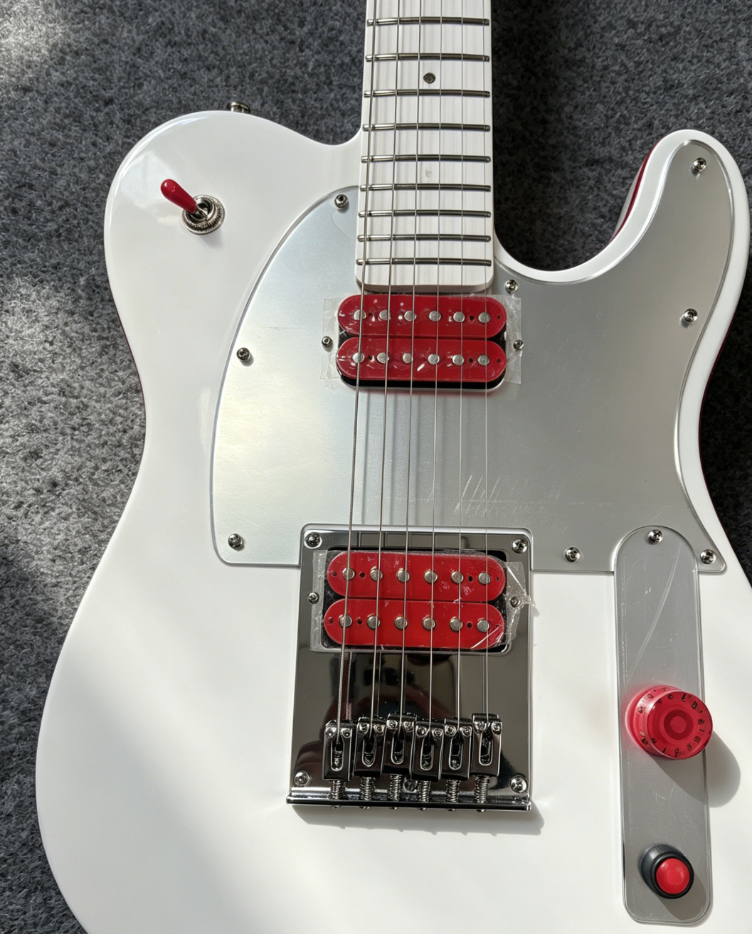 Ship US John 5 Ghost TL – Arctic White Limited Edition Signature Electric guita
