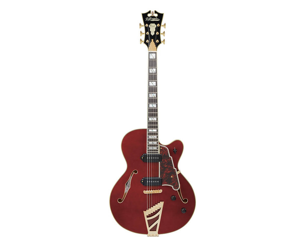 D’Angelico Excel 59 Hollow Body Electric Guitar – Viola – Factory Direct B-Stock