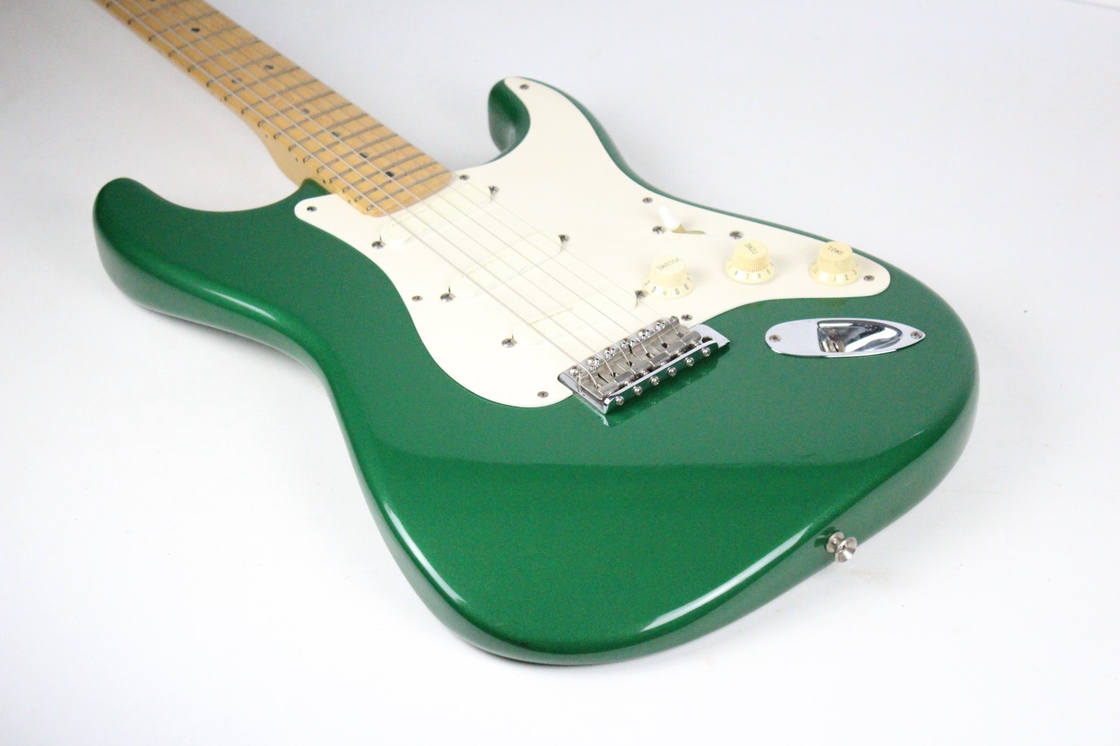 2000 Fender Stratocaster Eric Clapton Signature 7Up Green Birdseye Neck 1999