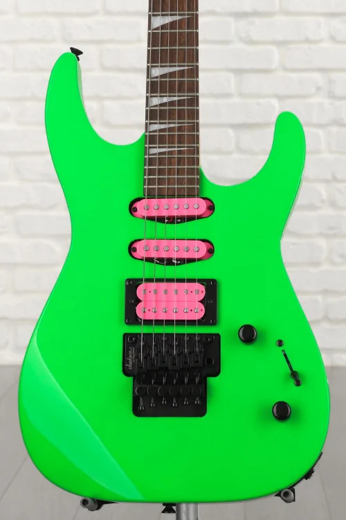 Jackson X Series Dinky DK3XR HSS Electric Guitar – Neon Green