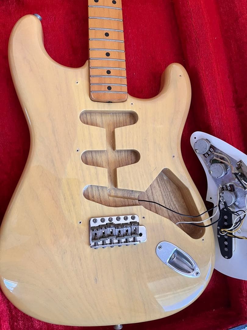 Fender ST57 1994-95 US Blonde Stratocaster Guitar, Original Pickups, Used