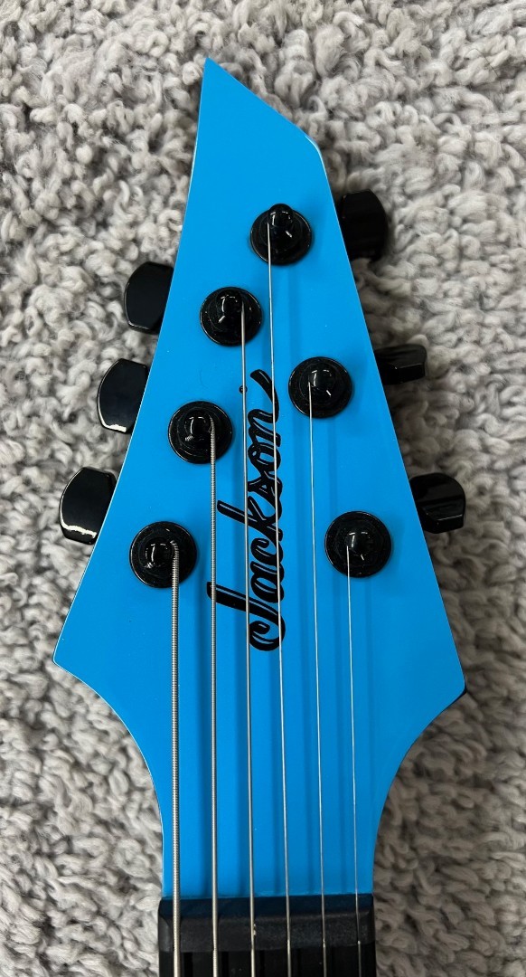 Jackson PRO PLUS SERIES SIGNATURE MISHA MANSOOR JUGGERNAUT ET6 Elec Guitar -Blue