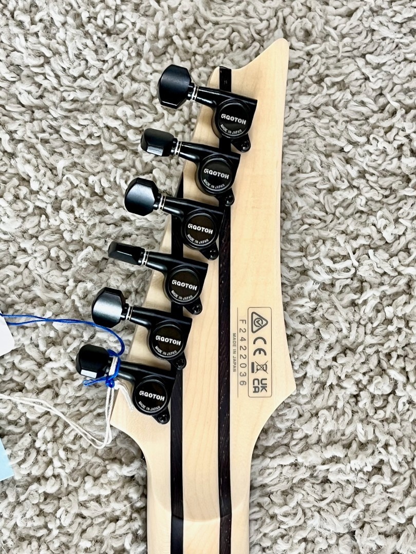 Ibanez RG Prestige Series Electric Guitar w/Case, Khaki Metallic RGR5130KM