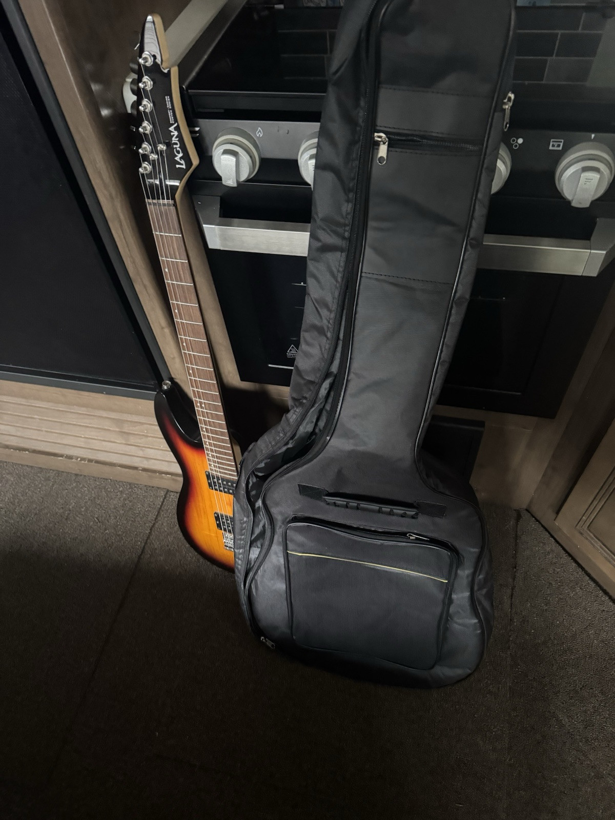 Laguna LE300 Custom-Carved , Custom-Design Edition Starburst Colors W/Gig-bag