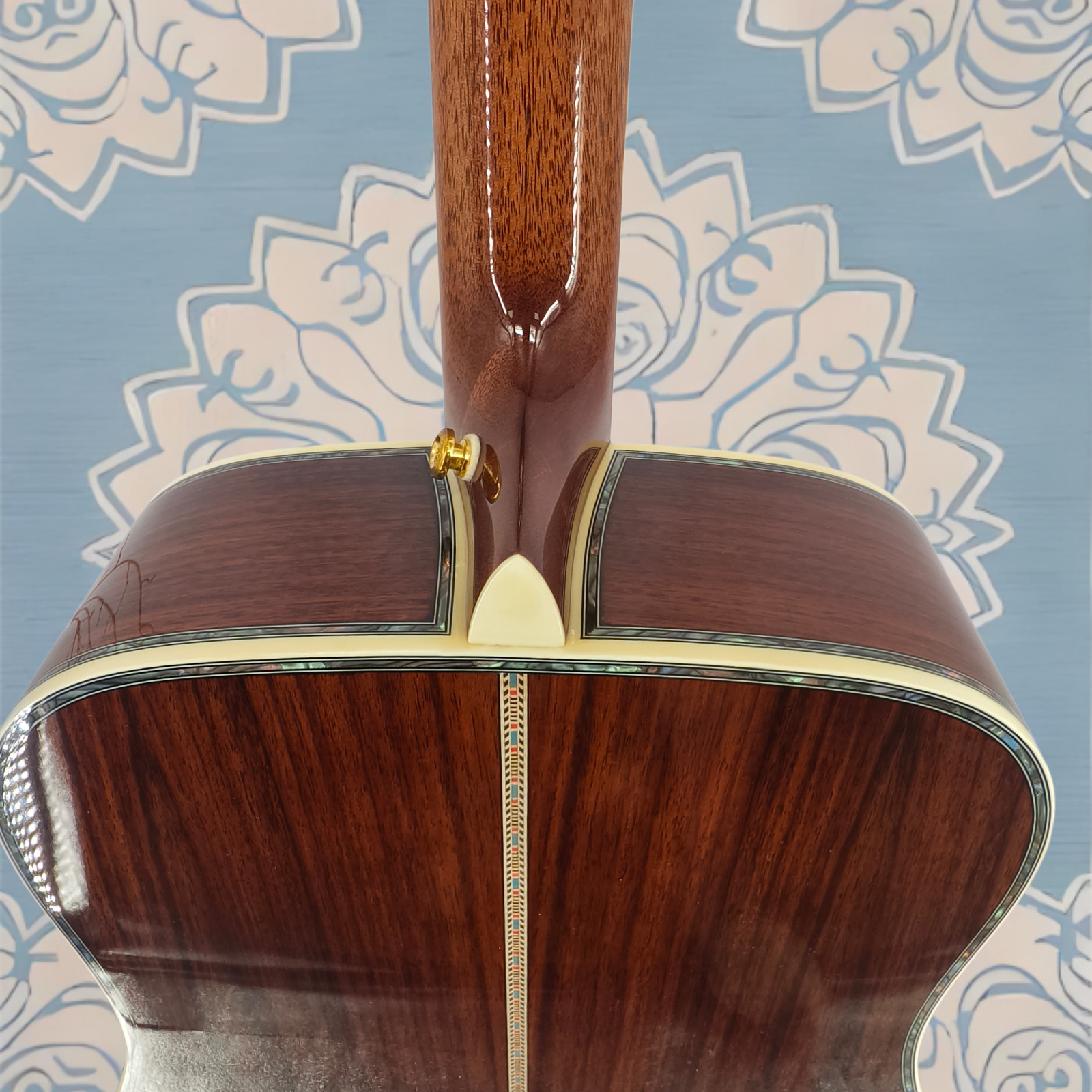 US Ship D-45 Style Dreadnought Acoustic Guitar Solid Spruce Top Rosewood