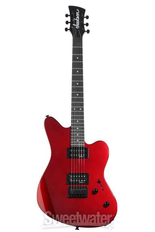 Jackson JS22 Surfcaster HT Electric Guitar – Metallic Red, Sweetwater Exclusive
