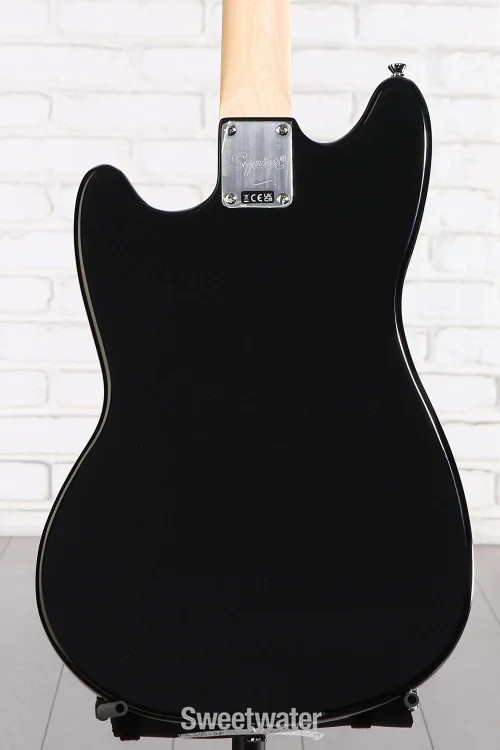 Squier Sonic Mustang HH Electric Guitar – Black, Laurel Fingerboard