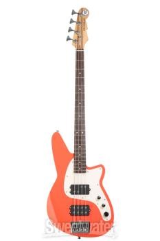 Reverend Mercalli 4-string Electric Bass Guitar – Feisty Red with Rosewood