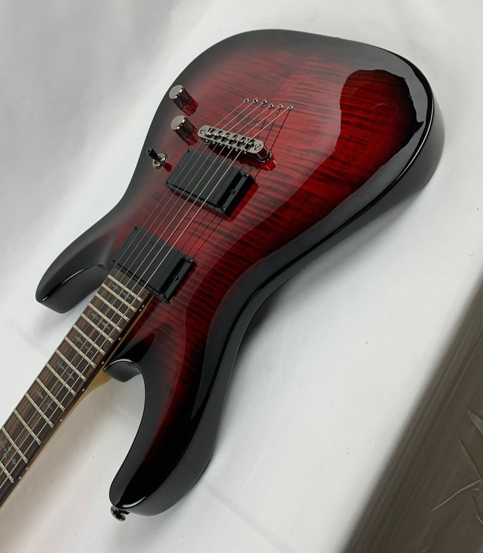 Schecter Demon-6 Crimson Red Burst CRB Electric Guitar B-Stock Demon6 Demon