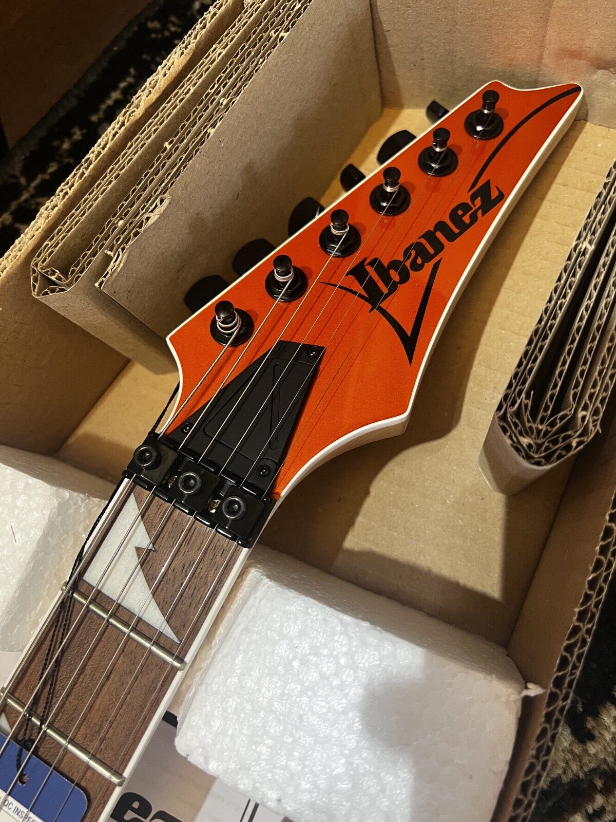 Ibanez RG460DX-ROM Electric Guitar – Roadster Orange Metallic (OPEN BOX)