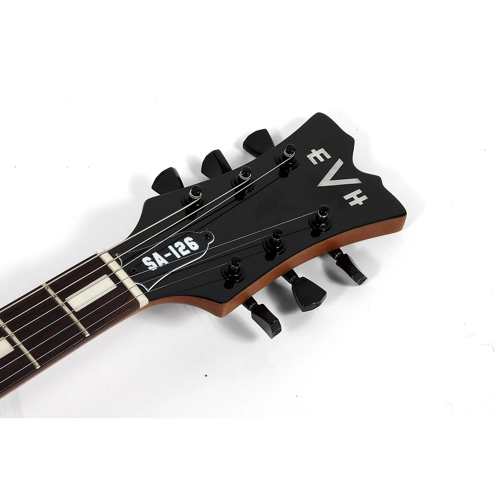 EVH SA126 Standard Electric Guitar Piano Black 197881451028 OB