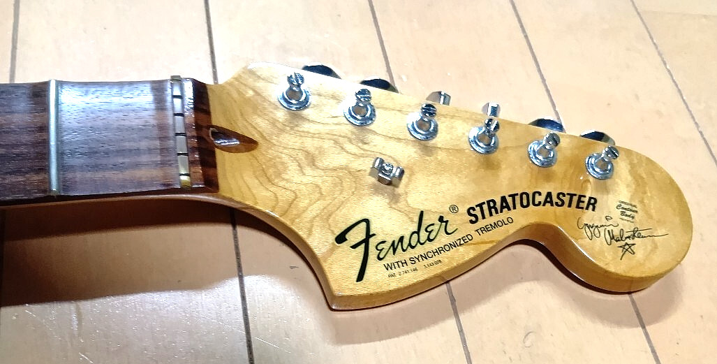 Fender USA Yngwie Malmsteen Stratocaster Neck 2006 Rosewood Scalloped Loaded