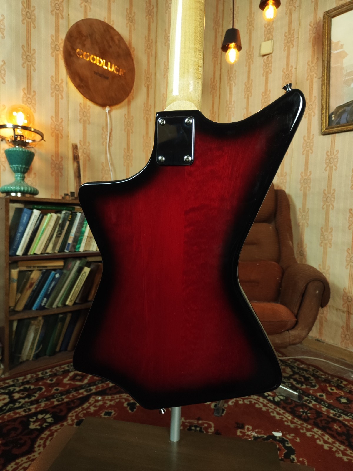 Krunk Ani Style Sunburst Guitar Modern USSR Remake Custom Options