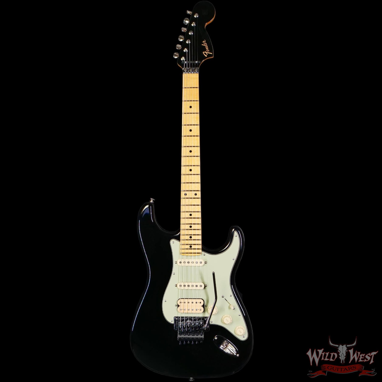 Fender Custom Shop Wild West Lightning Stratocaster Floyd Rose HSS NOS Black
