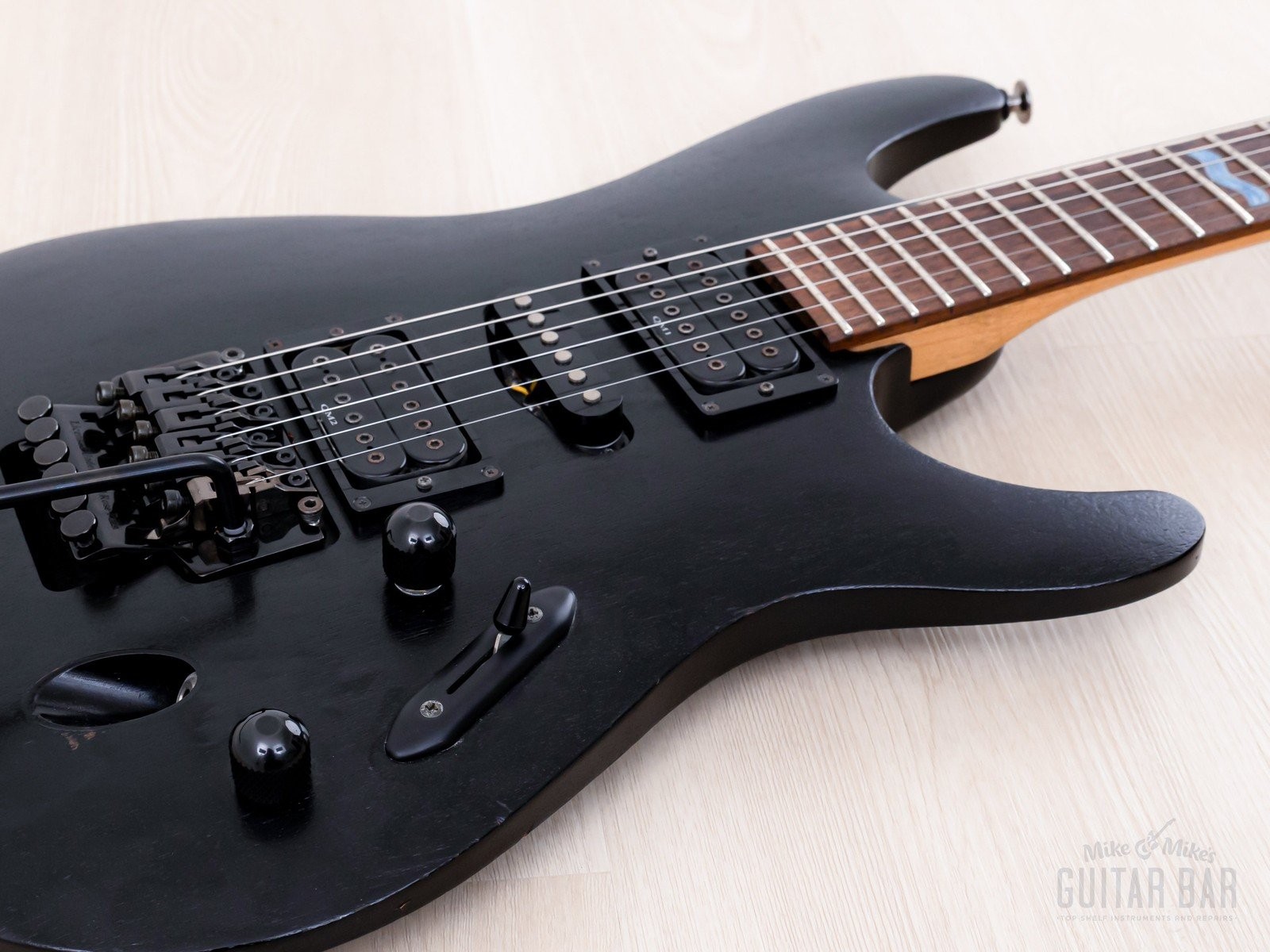 2001 Ibanez Prestige S Series S470 HSH Satin Black w/ Floyd Rose
