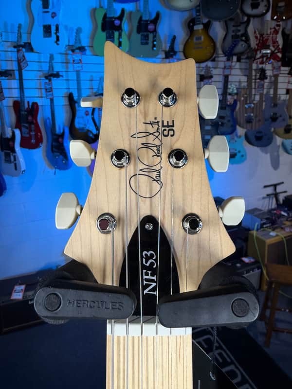 PRS SE NF53 2026 – Pearl White with PRS Gig Bag, Get Plek’d 223