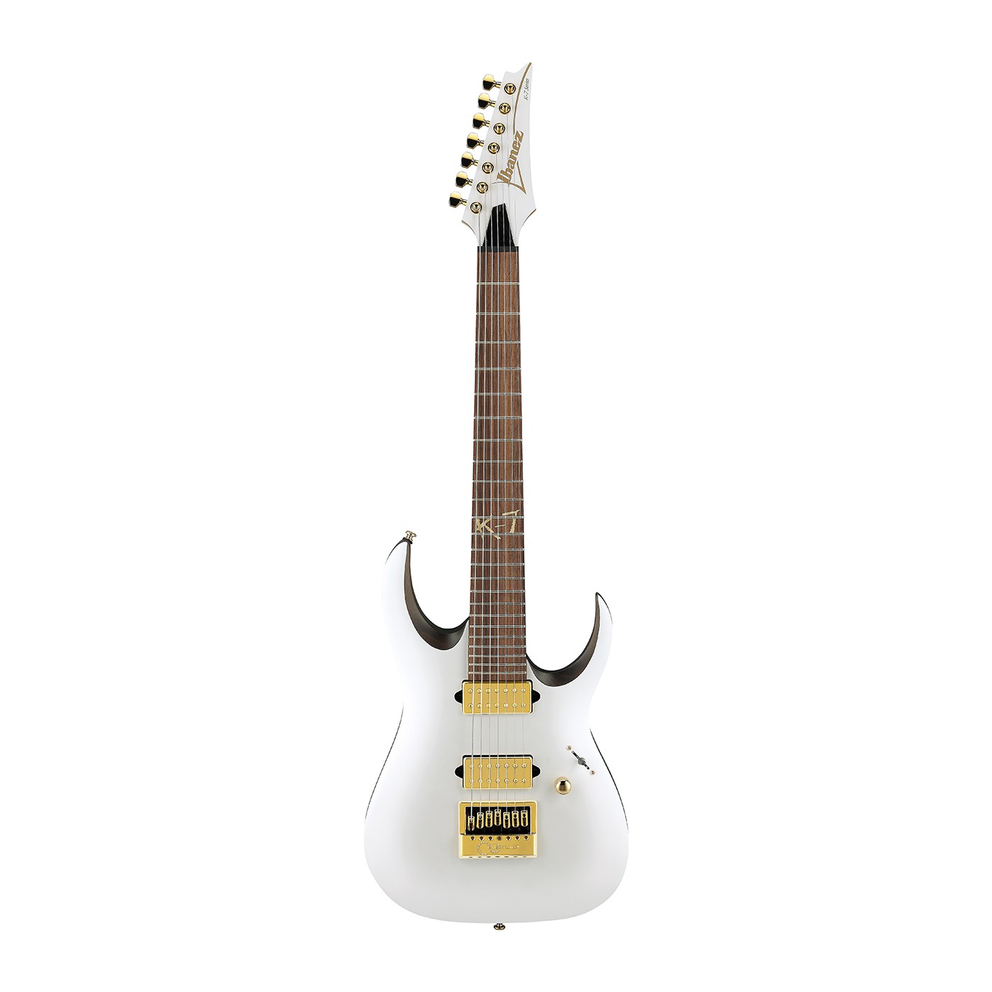 Ibanez K7YANG Head Signature 7 String – Flat White