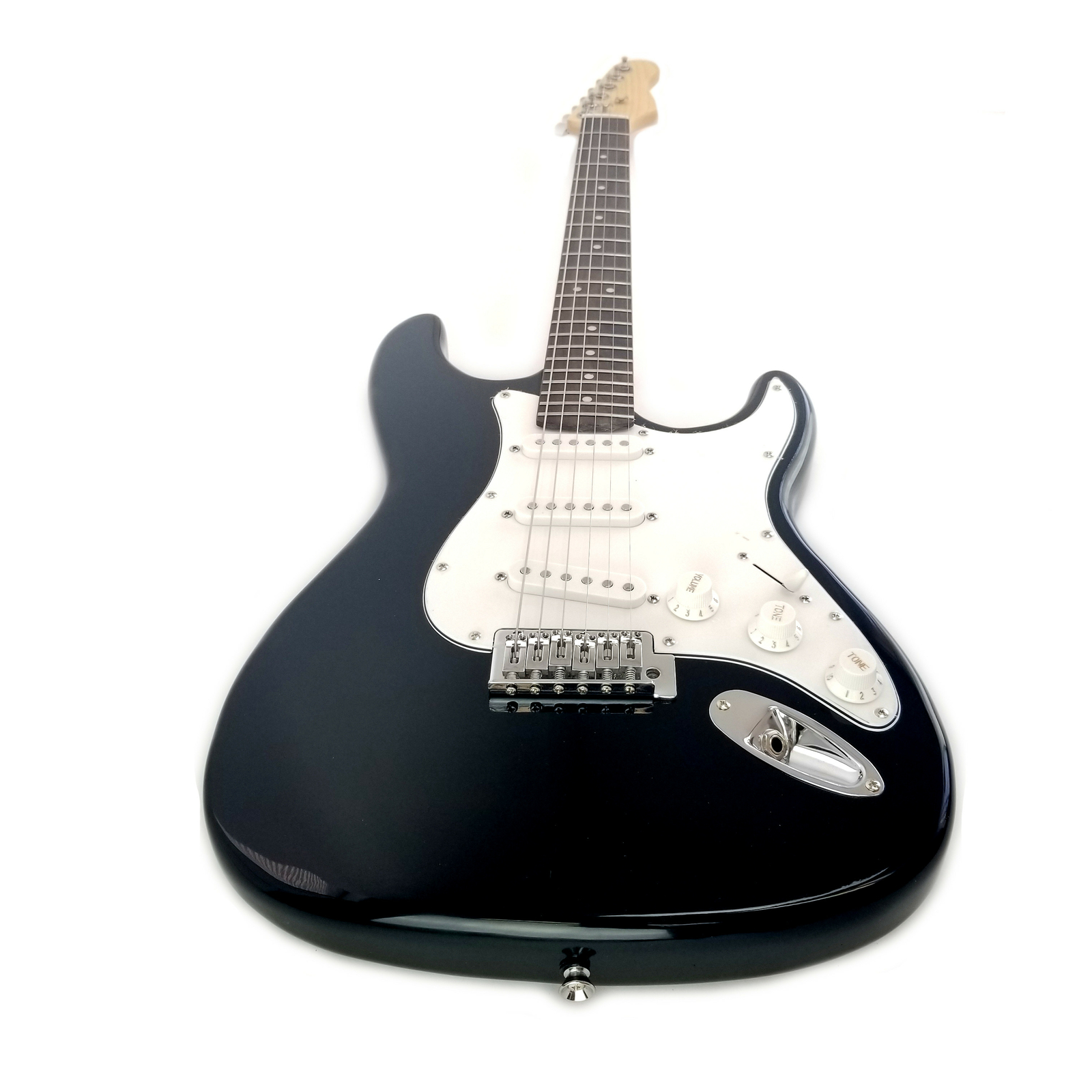 Zenison 6 String ELECTRIC GUITAR 6-String Right Handed Solid Body BLACK