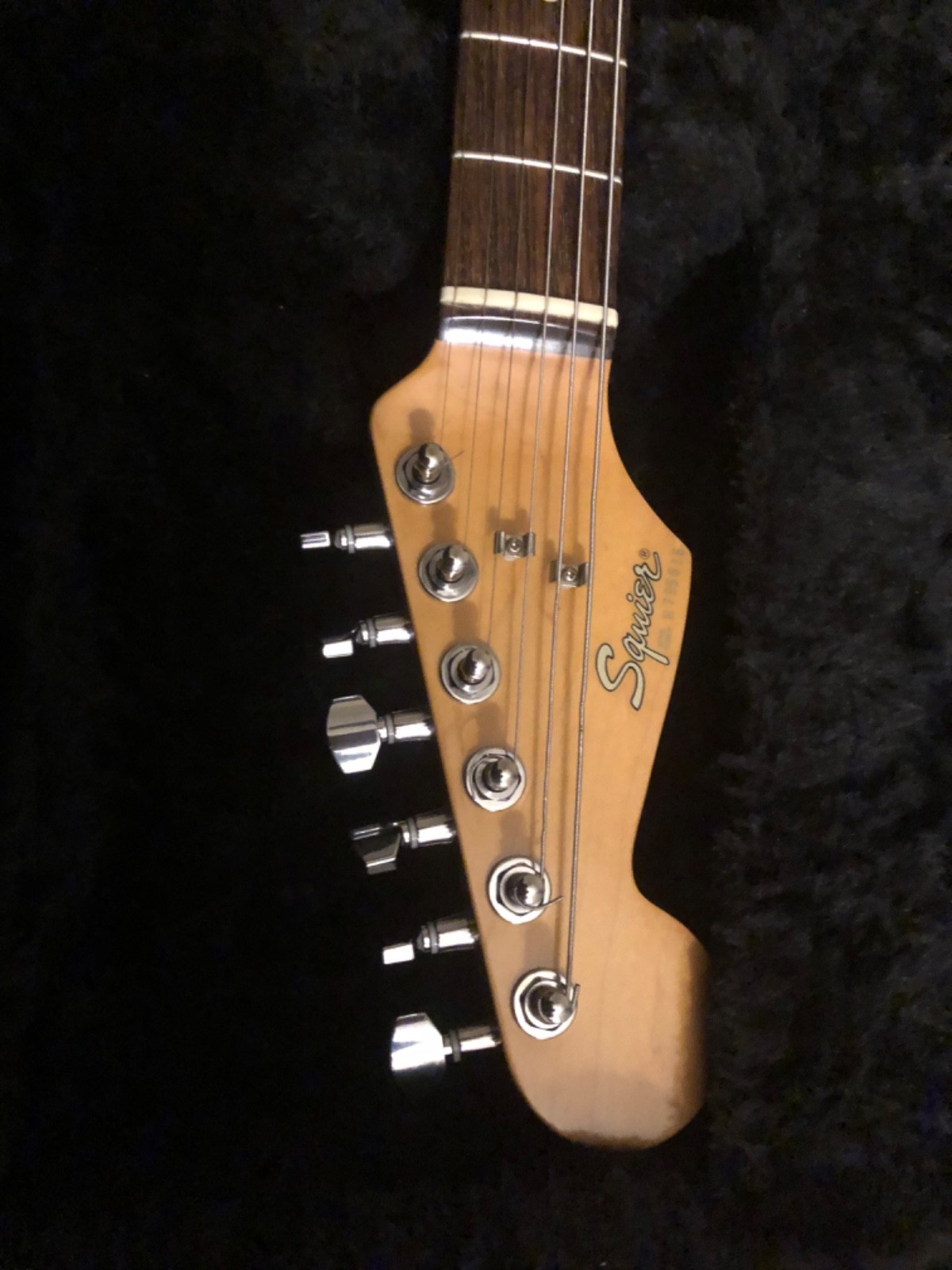 Fender E Series Squier Japan Guitar w/ Case Jimi Partscaster