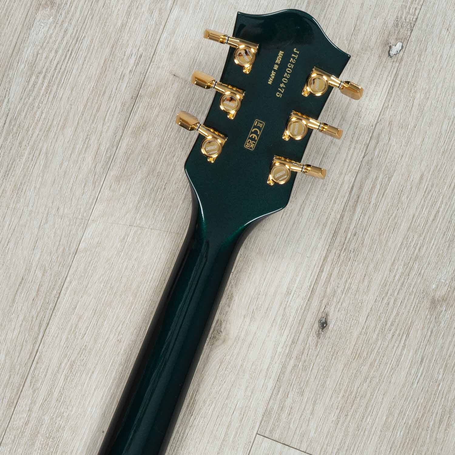Gretsch Professional Broadkaster LX Center Block Bigsby Guitar, Cadillac Green
