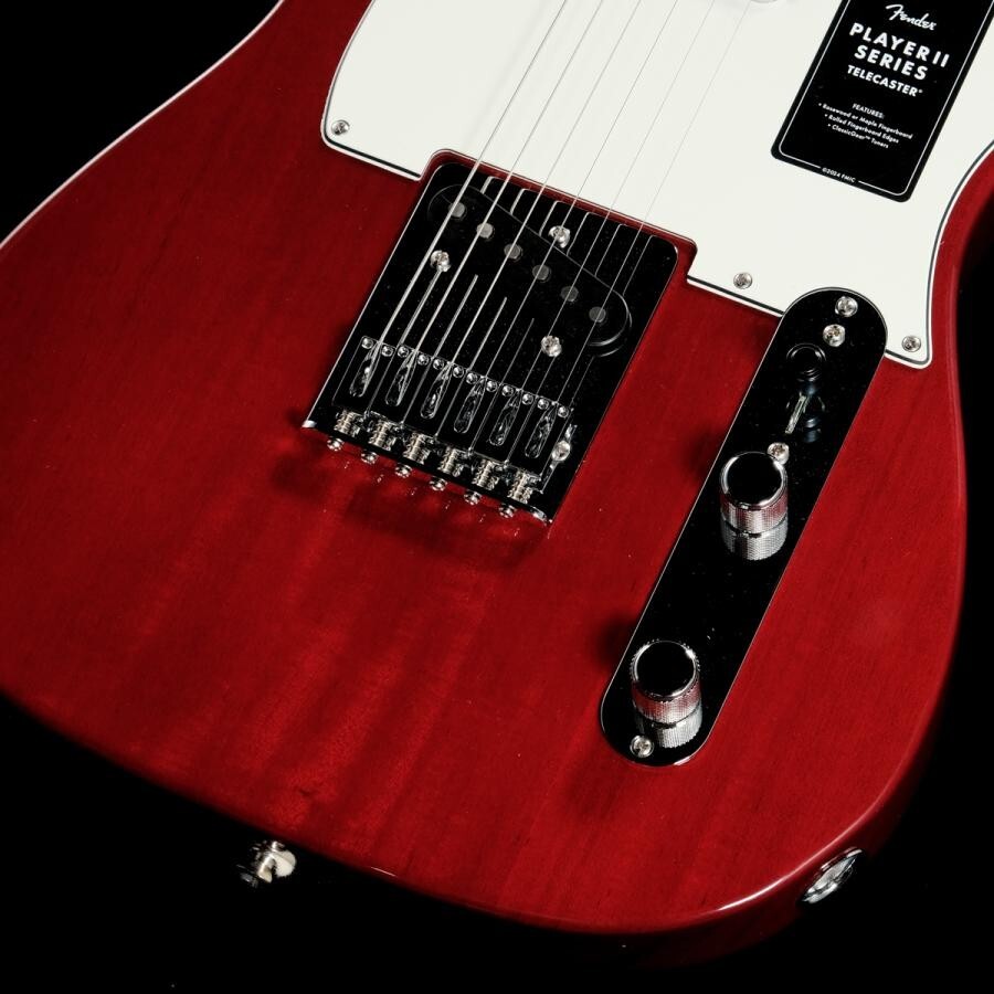 Fender / Player II Telecaster Transparent Cherry Chambered Mahogany