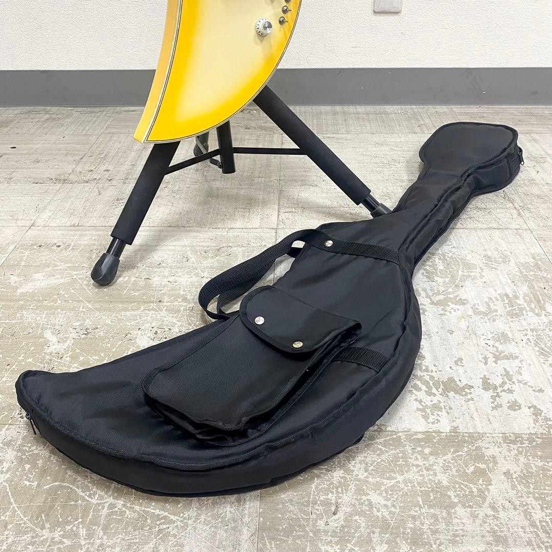 Electric Guitar Kawai Moonsault MS-21C Yellowburst Moon Shape Body