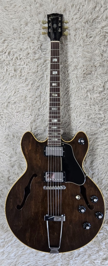 Vintage 1970? Gibson ES-150D electric guitar Chocolate Brown (Walnut) with OHSC
