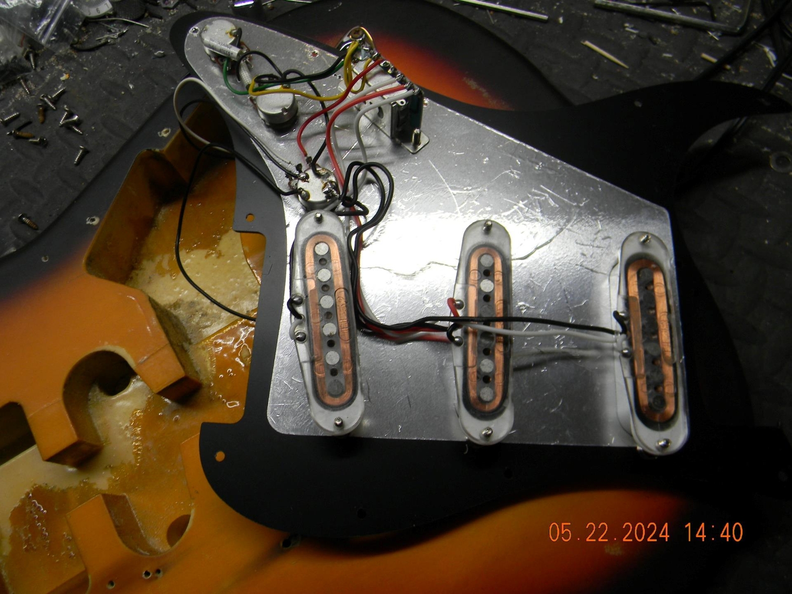Indio”Custom Shack ” Reliced Strat, Alnico Pickups, Custom Wiring,Big Block Trem
