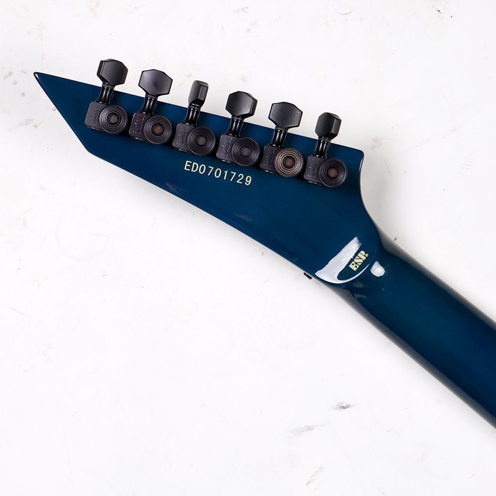 Edwards by ESP E-KL-170SE Kiko Loureiro See Thru Blue Used